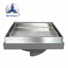 Showy 2464-501 Tile-Insert S/S Square Floor Drain